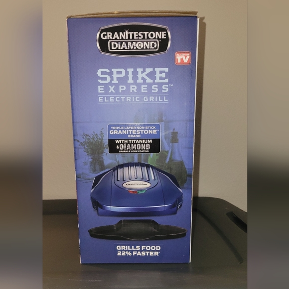 Granitestone Diamond electric grill. NIB. - Picture 2 of 7